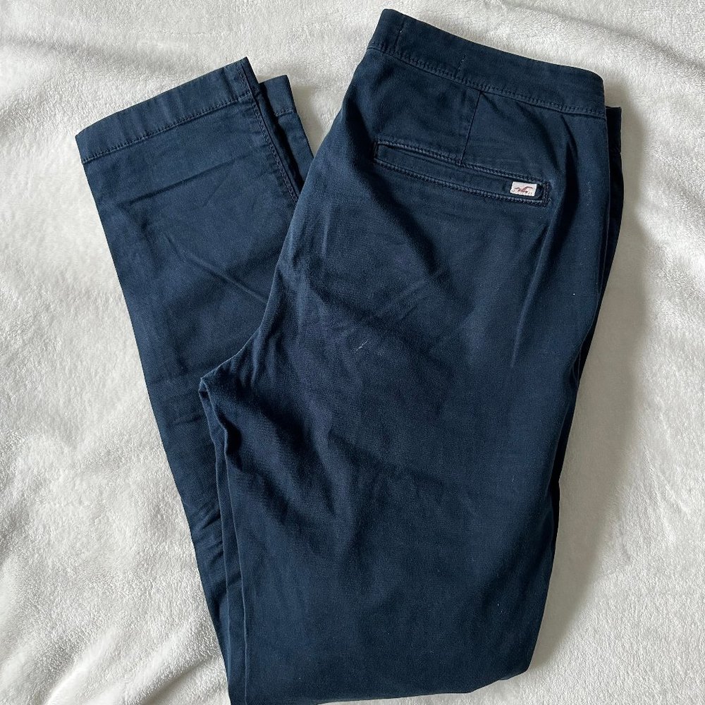 Hollister Navy Blue Chinos